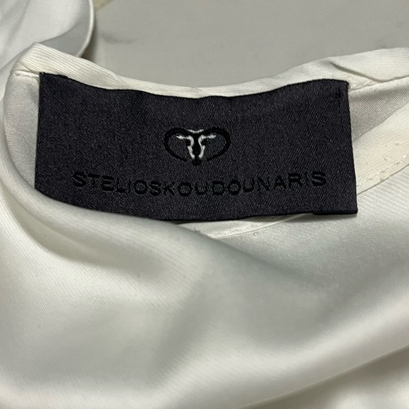 Stelios Koudounaris white jump dress Medium DESIGNER limited edition! - Picture 4 of 8